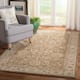 SAFAVIEH Anatolia Angeline Traditional Oriental Hand-spun Wool Rug - 4' x 6' - Tan/Ivory