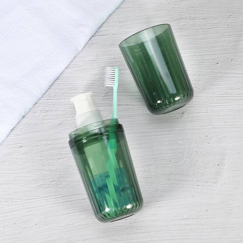 Clear Toothbrush Travel Case, PET, Lightweight Traveling Toothbrush Holders Case, 8.27"x2.76"