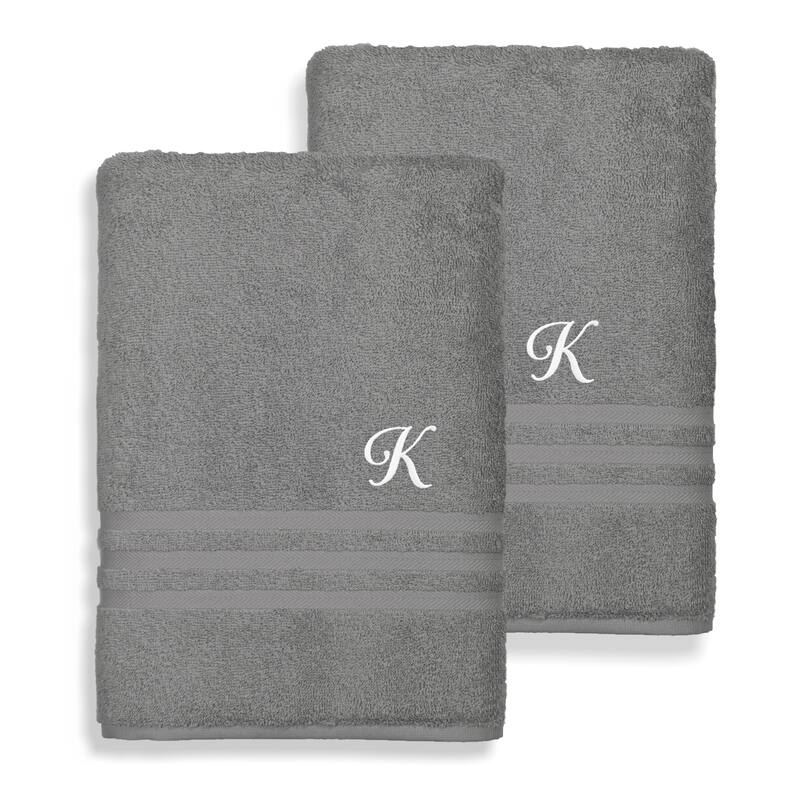 Authentic Hotel and Spa 100% Turkish Cotton 2PC Denzi Bath Sheet Set. - K