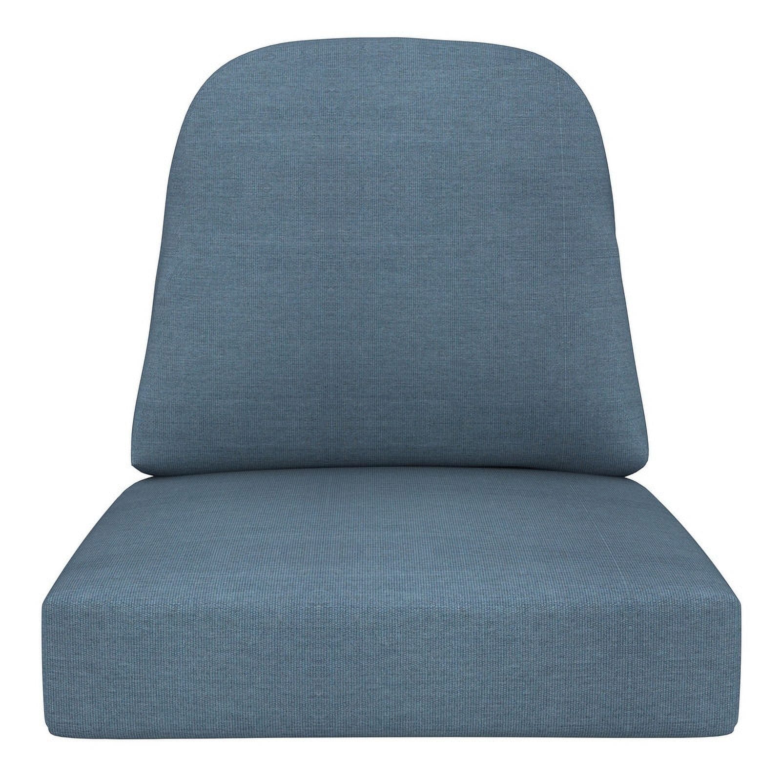 Covers&All Outdoor Sunbrella Deep Seat Cushion Set, Water, UV & Fade Resistant Patio Chair Cushions for Outdoor Furniture