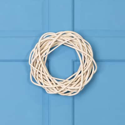 Natural Weeping Willow Spring Twig Wreath - 12" - Unlit