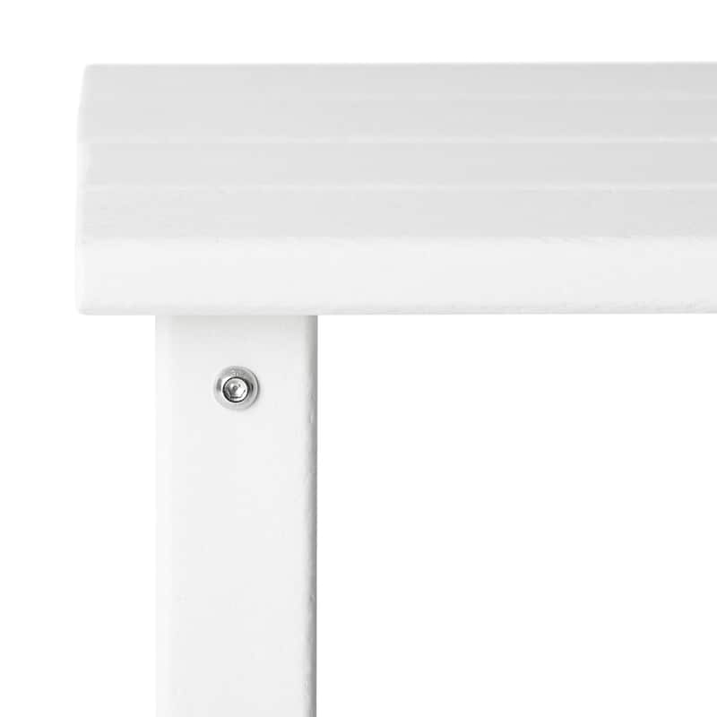 Polytrends Laguna Hdpe All Weather Outdoor Patio Square Side Table
