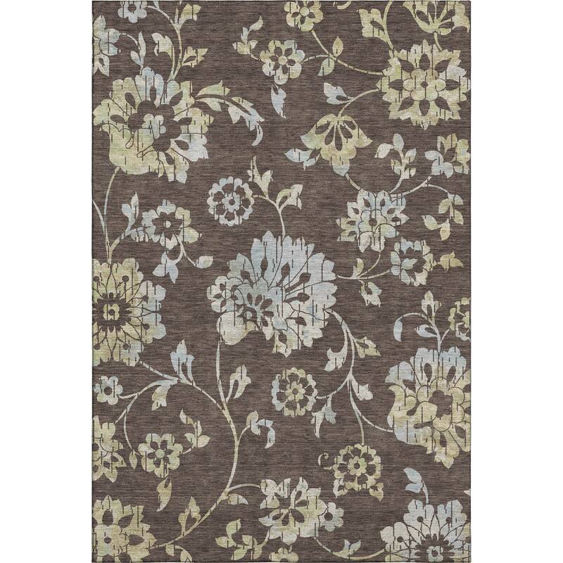 Premium Washable Super Soft Floral Whimsy Mayfield Rug