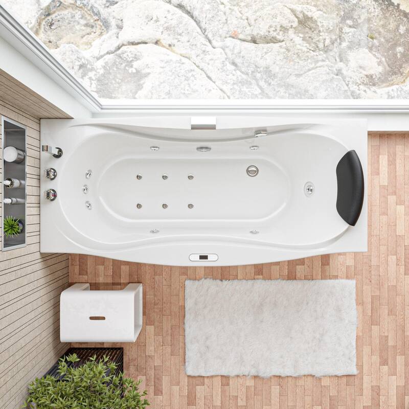 Eago 31-9/10" Soaking Bathtub for Free Standing Installations with