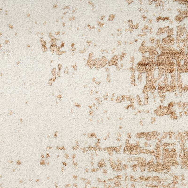 Nourison Harmony Indoor only Ivory Abstract Area Rug