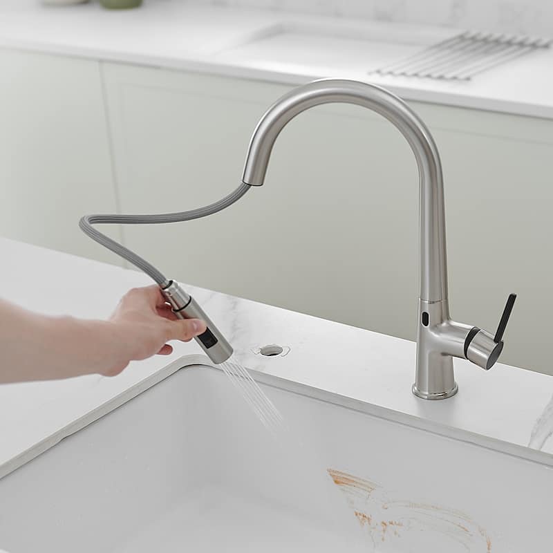 Motion Sensor Automatic Touchless Kitchen Faucet