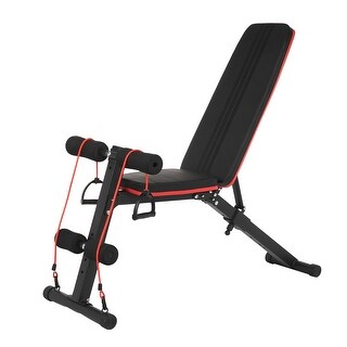 YOLEO Adjustable Weight Bench For Full Body Workout, Foldable Flat Incline Decline Fid Bench Press For Home Gym 330 Lbs Weight Max - View #13