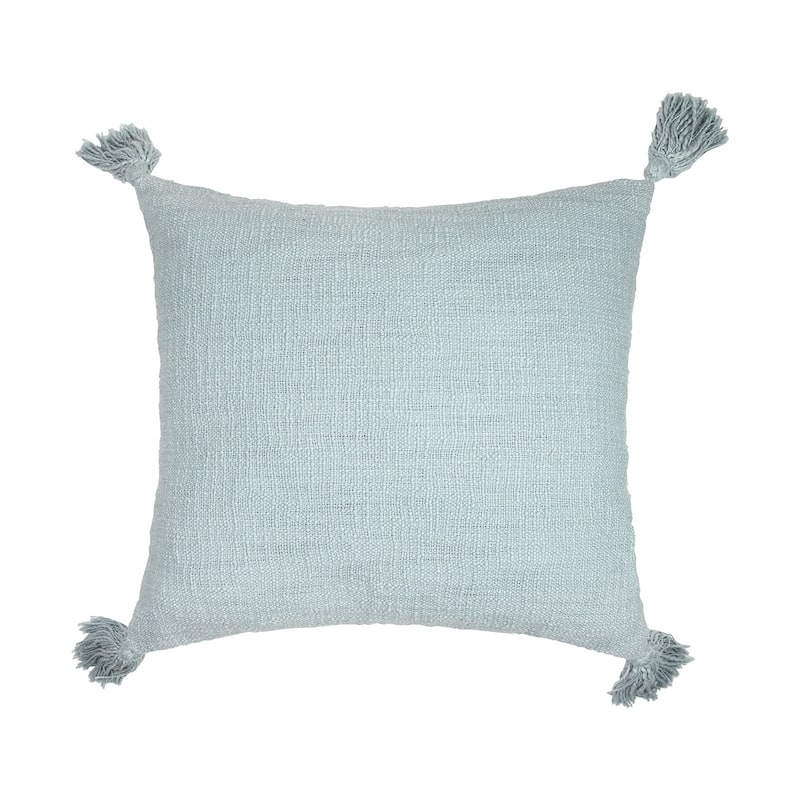 Anna Cotton Decorative Throw Pillow With Tassels