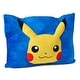 preview thumbnail 4 of 4, Pokemon Silk Touch Throw Blanket with Plush Pocket Pillow