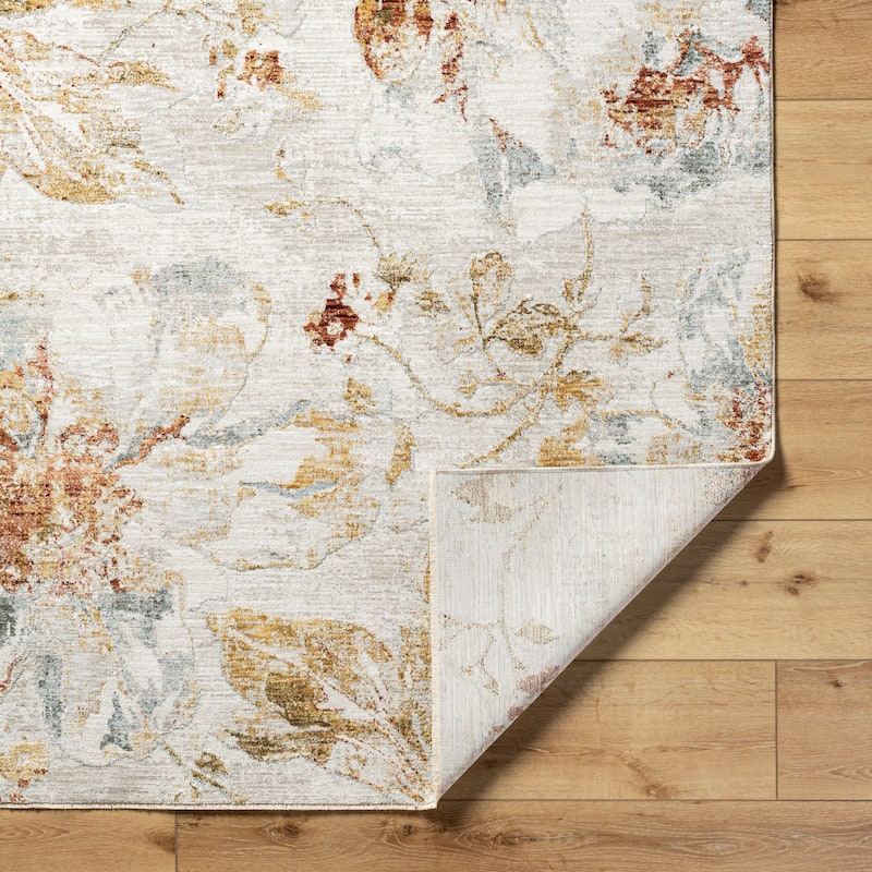 Livabliss Tropical Roseanne Floral & Botanical Area Rug