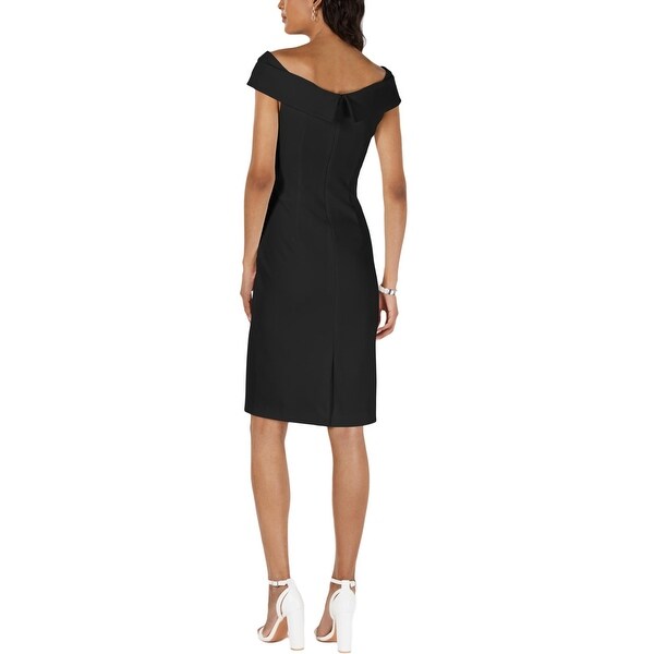 vince camuto off the shoulder sheath dress