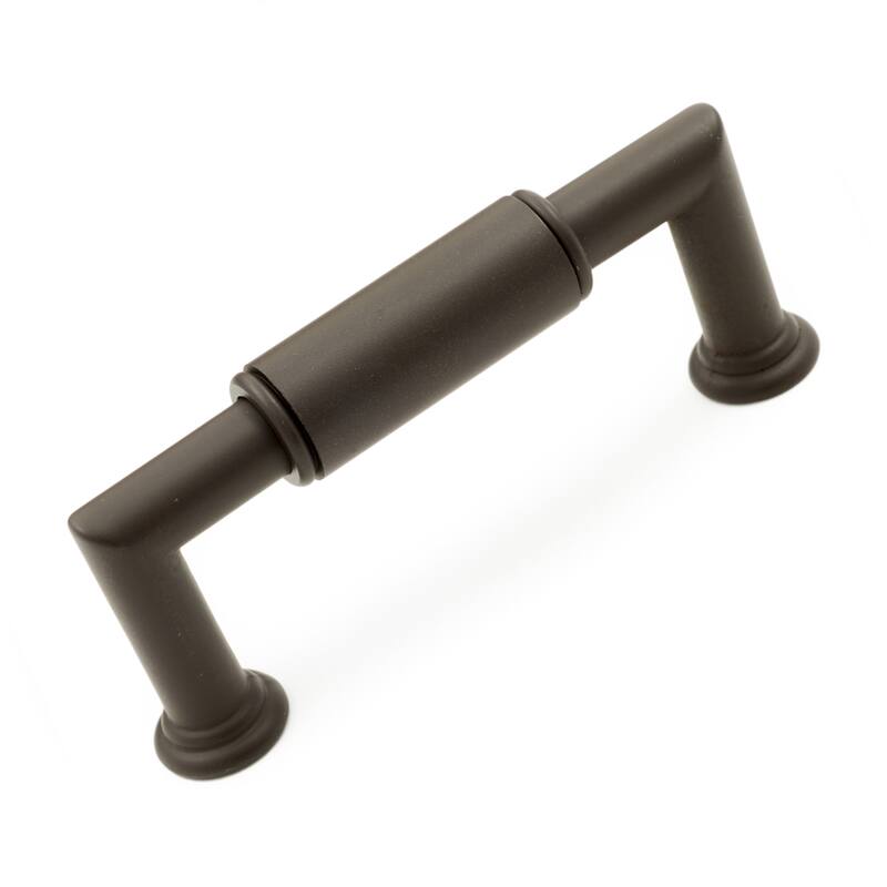 RK International Cylinder 3 Inch Center to Center Handle Cabinet Pull - Oil Rubbed Bronze