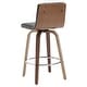 preview thumbnail 41 of 198, 26"/29" Faux Leather Swivel Bar/Counter Stools, Set of 2/3