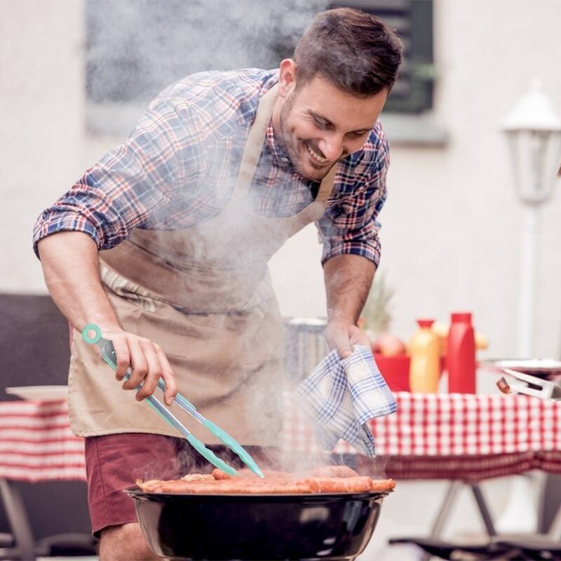 Silicone Stainless Steel 35-Piece Kitchen Utensil Set with Heat Resistant Handles