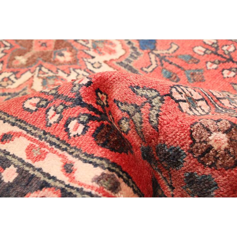 ECARPETGALLERY Hand-knotted Andelz Red Wool Rug - 2'8 x 9'10