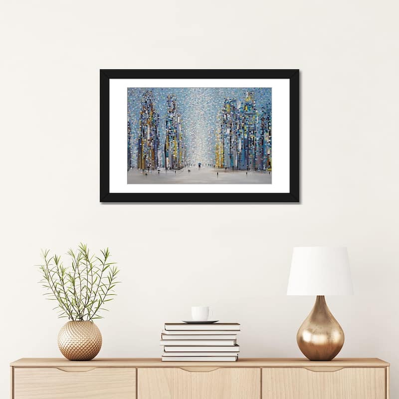 iCanvas "Sunny Cityscape" by Ekaterina Ermilkina