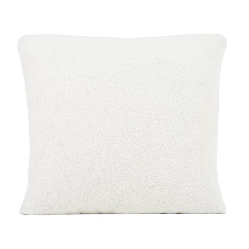Modern 26.77" Upholstered Arm Chair with Solid Wood Legs and Waist Pillow