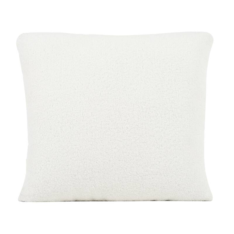 White 26.77" Upholstered Arm Chair