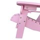 preview thumbnail 5 of 4, Outdoor or indoor Wood children Adirondack chair - N/A