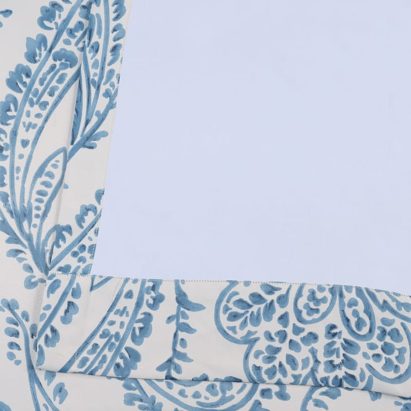 Exclusive Fabrics Tea Time Room Darkening Curtain (2 Panels)