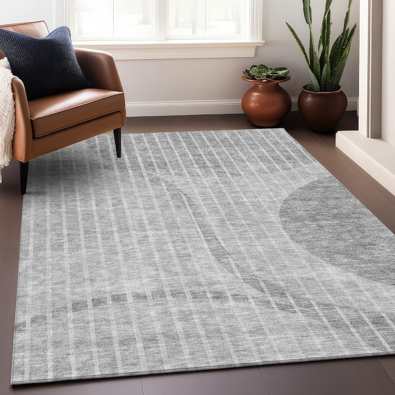 Premium Washable Super Soft Contemporary Deco Mayfield Rug