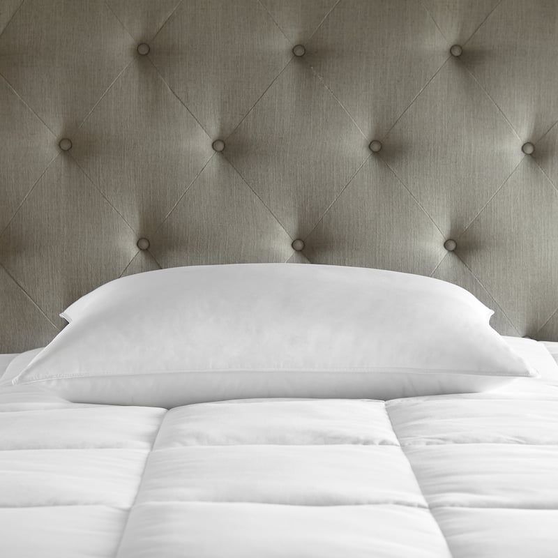 Hotel Style White Goose Down/Feather Chamber Pillow - Standard