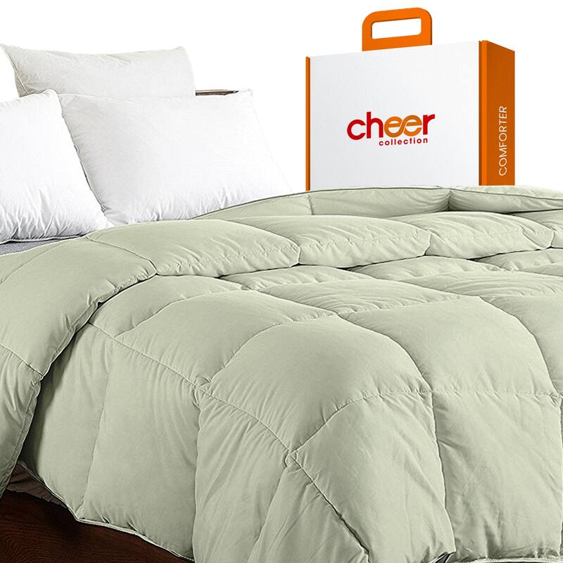 Cheer Collection All Season Down Alternative Hypoallergenic Comforter