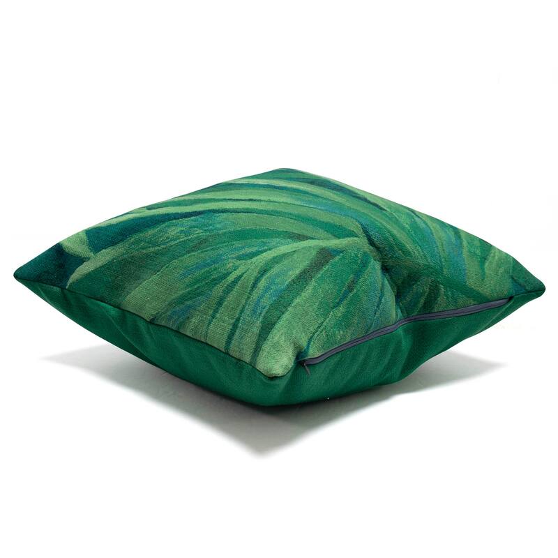 Liora Manne Visions III Tropical Leaf Indoor/Outdoor Pillow