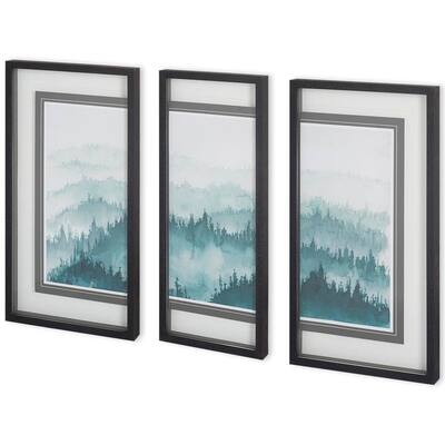 Waves of Tree I Framed Art Print