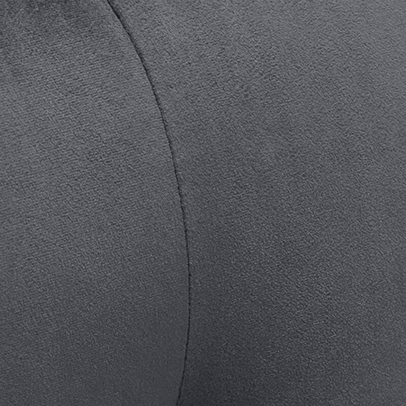 MCombo Modern Accent Club Chair with Ottoman, Velvet Upholstered Armchair with Lumbar Pillow 4278