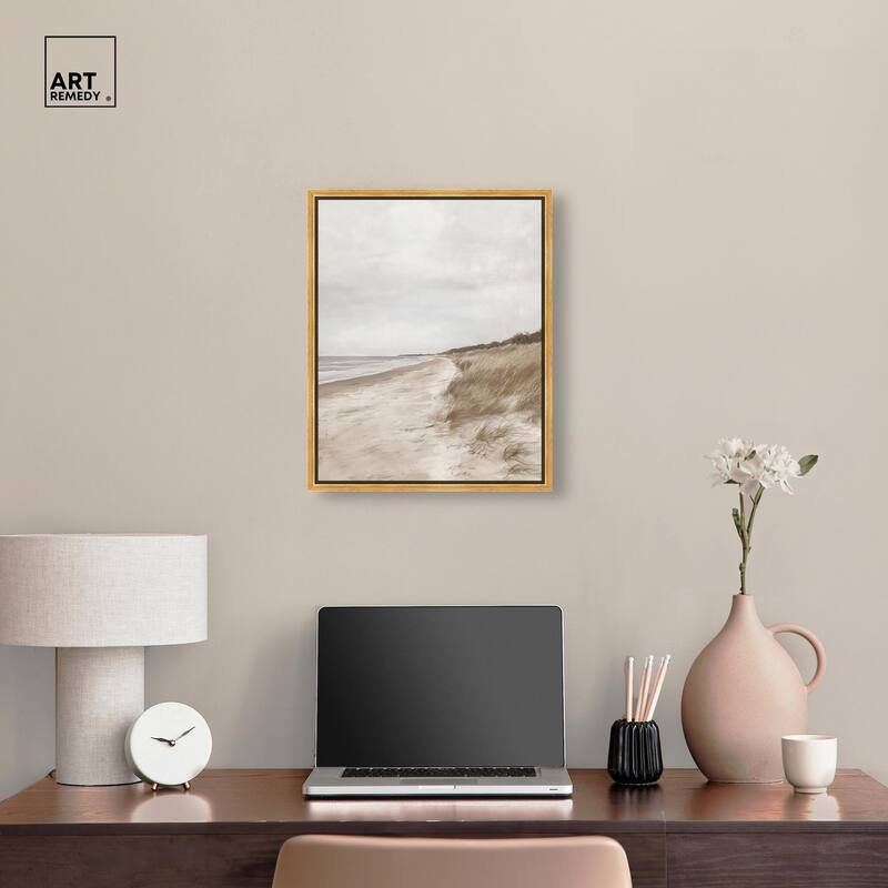 Coastal Calm Canvas by Art Remedy