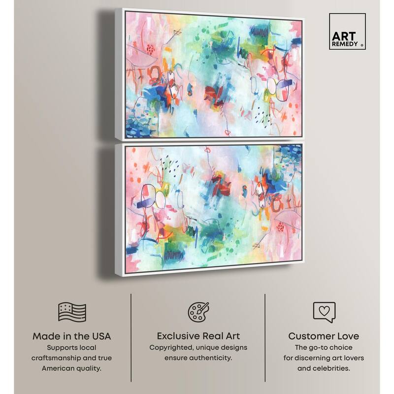 Crystalline Depths I Canvas by Art Remedy