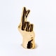 preview thumbnail 1 of 3, Interior Illusions Plus Gold Fingers Crossed Table Top
