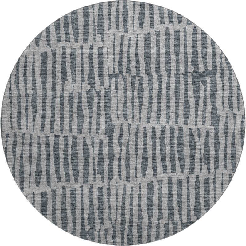 Premium Washable Super Soft Stripe Geo Mayfield Rug