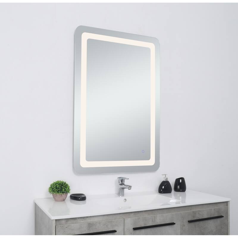 Indigo Home 24in x 40in soft edge LED mirror
