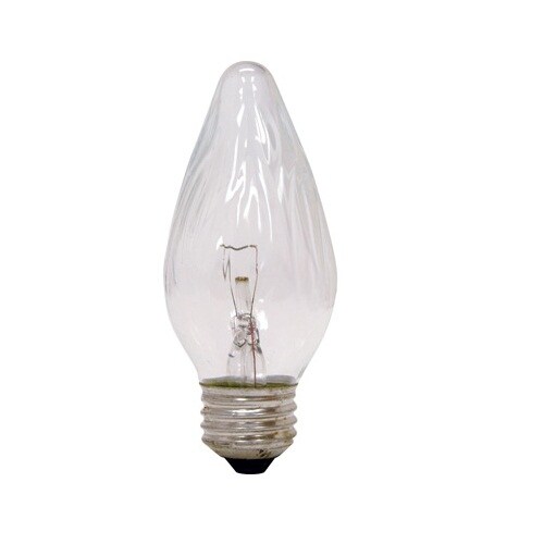 Shop Ge 75337 Flame Shape Decorative Ceiling Fan Light Bulb 25