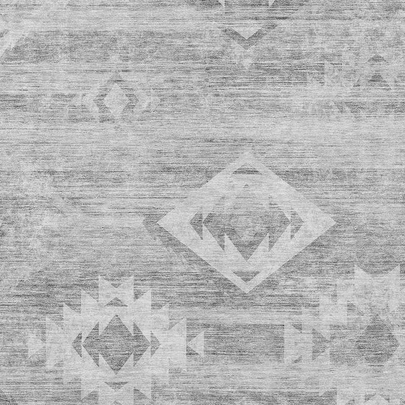 HomeRoots Southwestern Transitional Rectangle Outdoor Rug