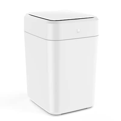 17L intelligent automatic packing trash can, with automatic adsorption garbage bag function & TYPE-C interface charging function