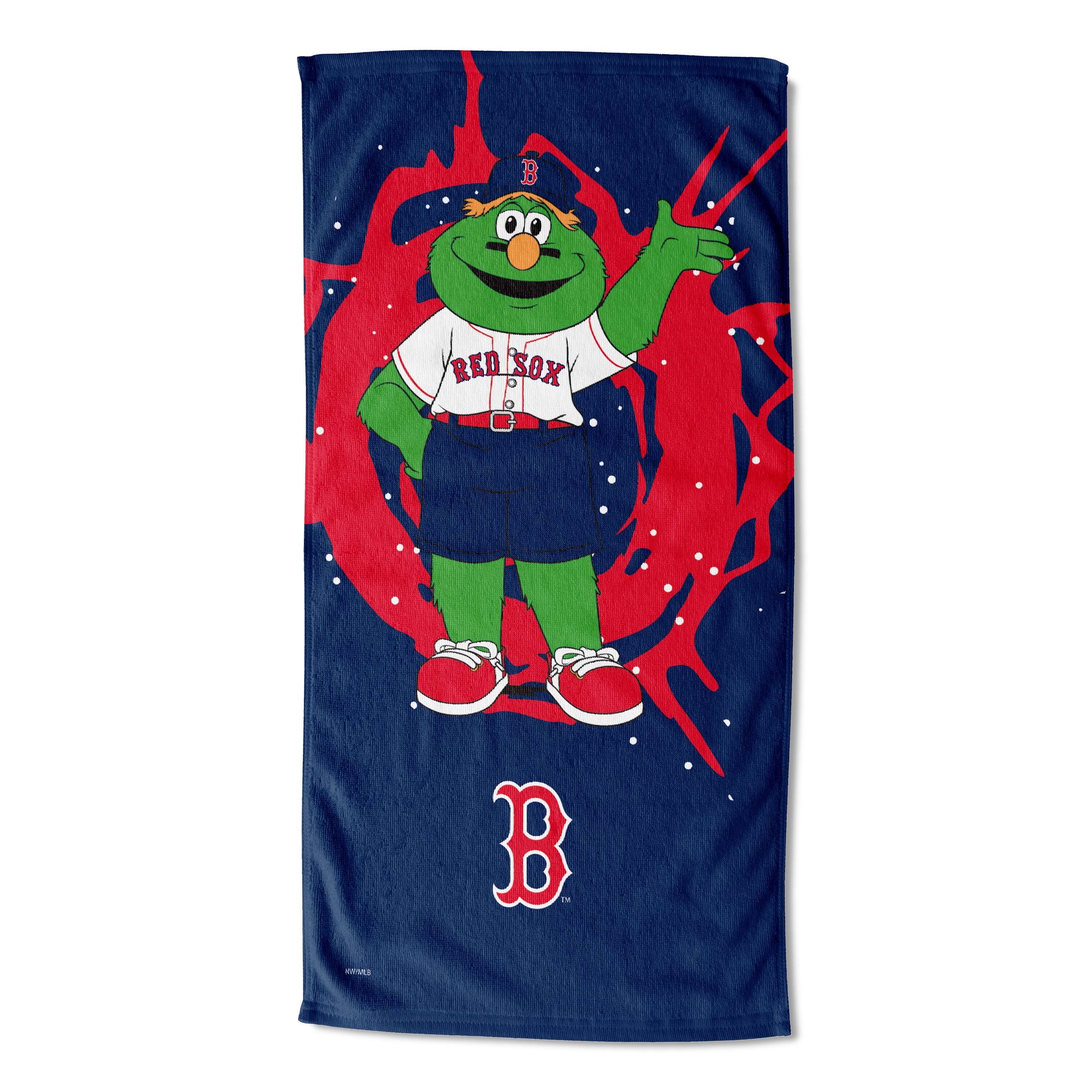 MLB Mascots Boston Red Sox Printed Beach Towel 30x60 On Sale Bed