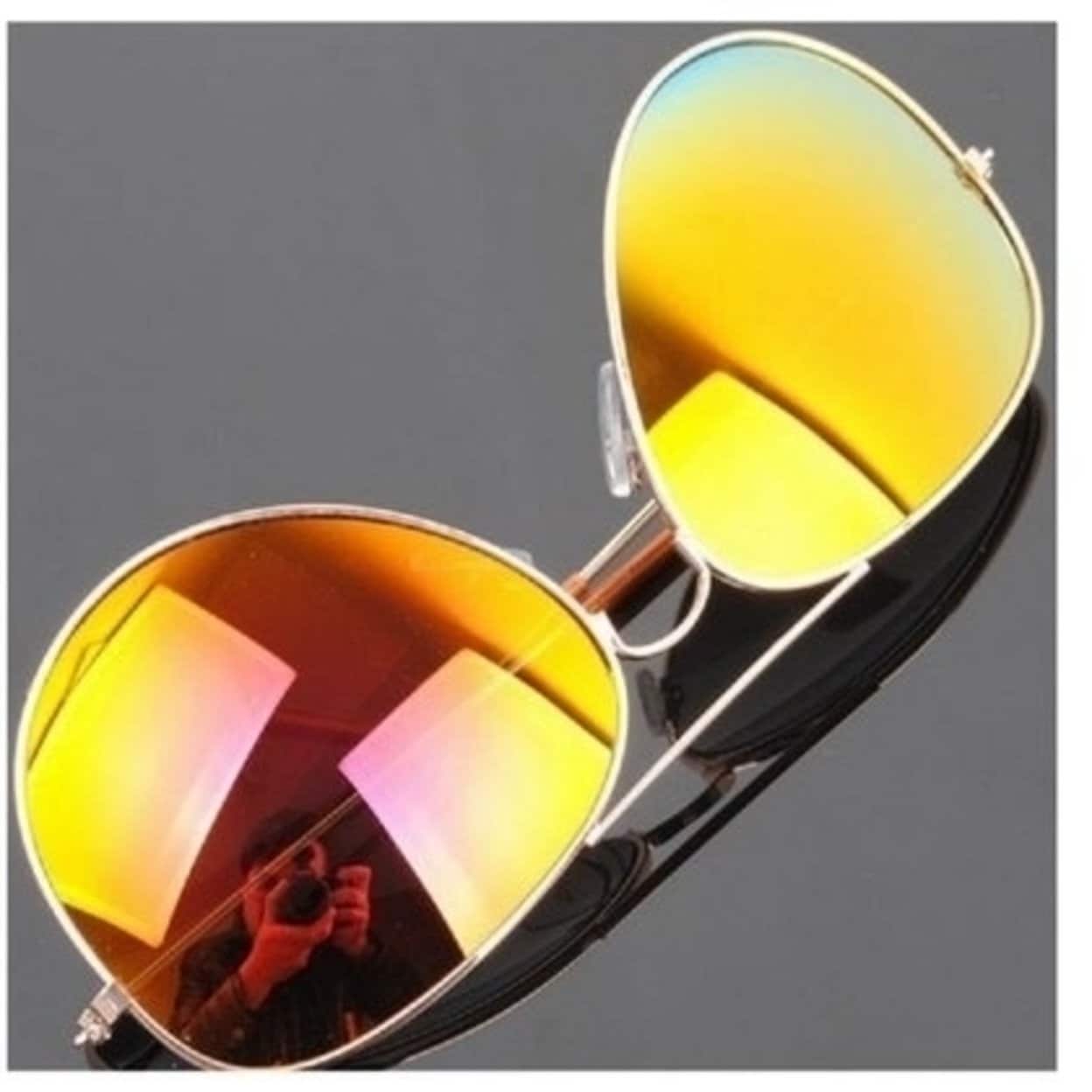 UV 400 Protection Sunglasses Avaitor Style Hottest Mirror-Finish