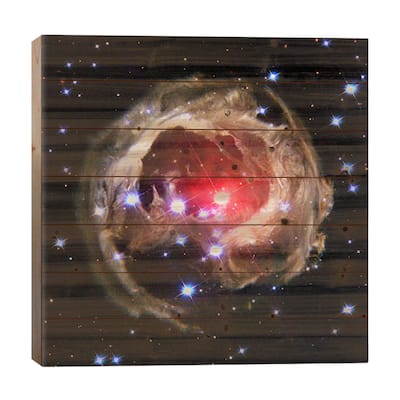 V838 Monocerotis (Hubble Space Telescope) Print On Wood by NASA - Multi-Color