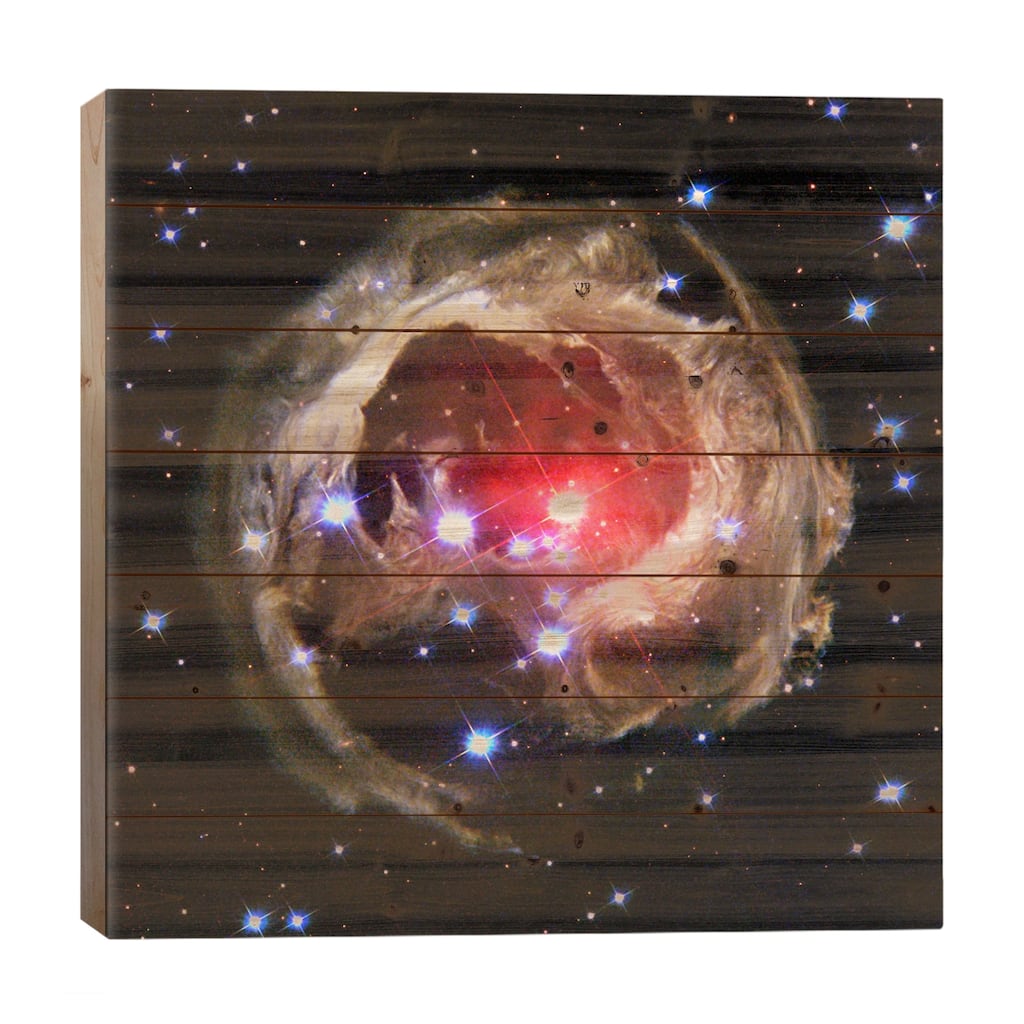 V838 Monocerotis (Hubble Space Telescope) Print On Wood by NASA - Multi-Color