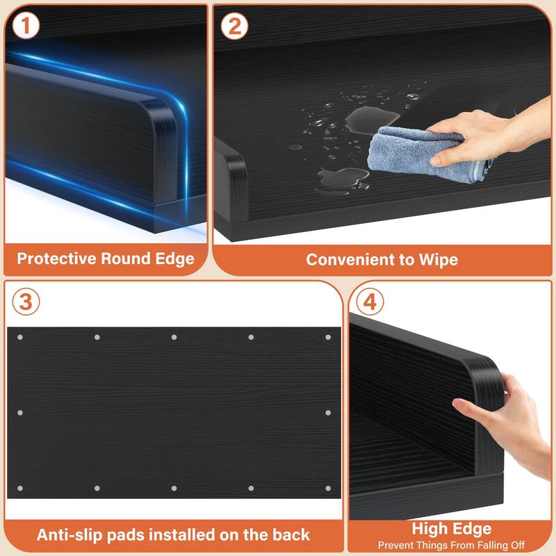 Laundry Countertop for Washer and Dryer, Over Washer Dryer Topper for Storage and Organization