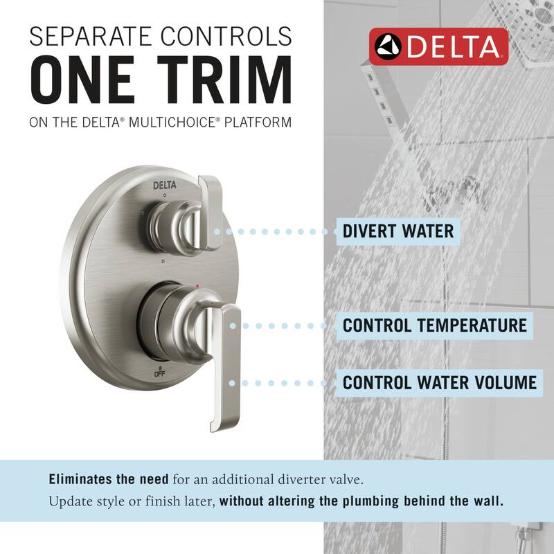Delta T24989 Tetra 14 Series Pressure Balanced Valve Trim with
