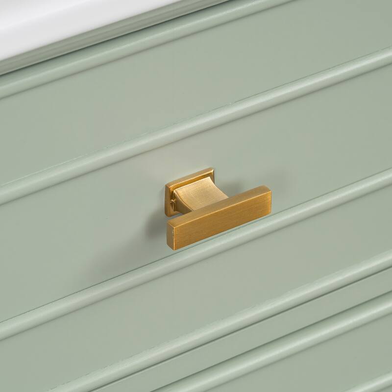 Modern Bathroom Vanity with Functional Storage and Stylish Design