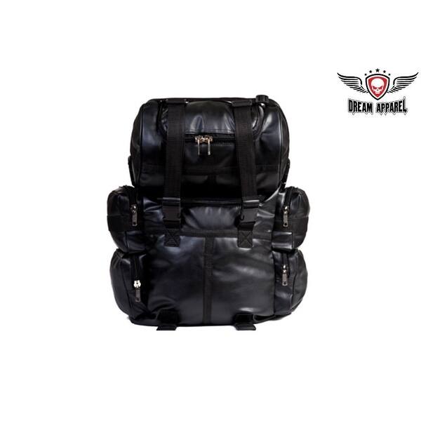 Pvc Motorcycle Sissy Bar Bag