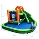 preview thumbnail 5 of 7, Gymax Inflatable Slide Bouncer and Water Park Bounce House Climbing