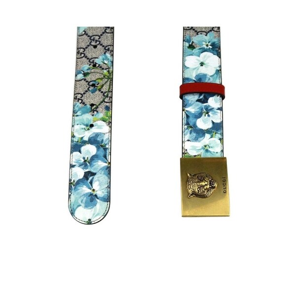 gucci bloom blue belt