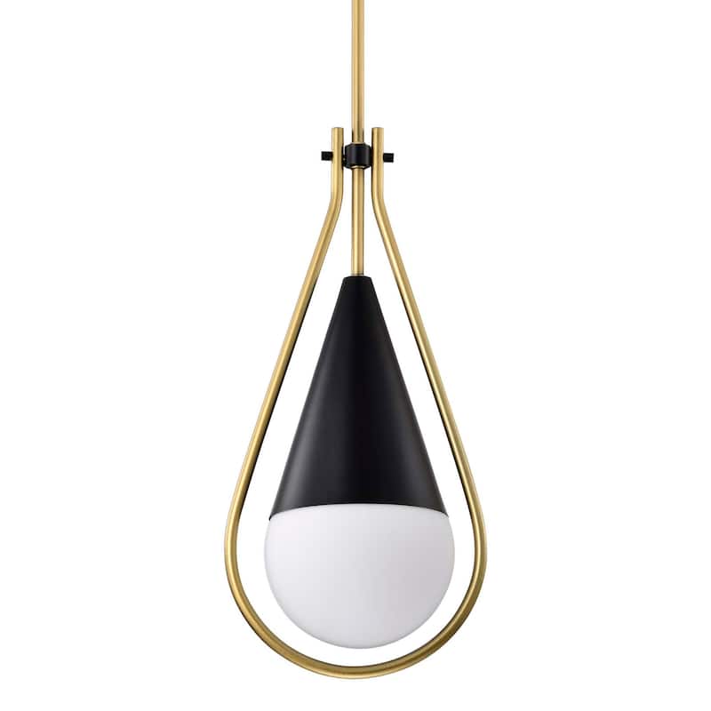 Nuvo Lighting 60/7902 Admiral 7" Wide Mini Pendant with Shade - Matte Black