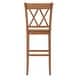 preview thumbnail 4 of 11, Eleanor X Back Bar Height Chairs (Set of 2) by iNSPIRE Q Classic